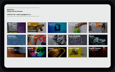 Matt Burke - Design and Art Production