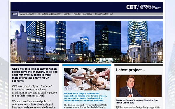 Click to find out more about the Commercial Education Trust website