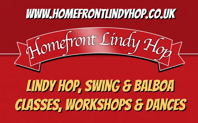 Website Design and Development Screenshot of Homefront Lindy Hop